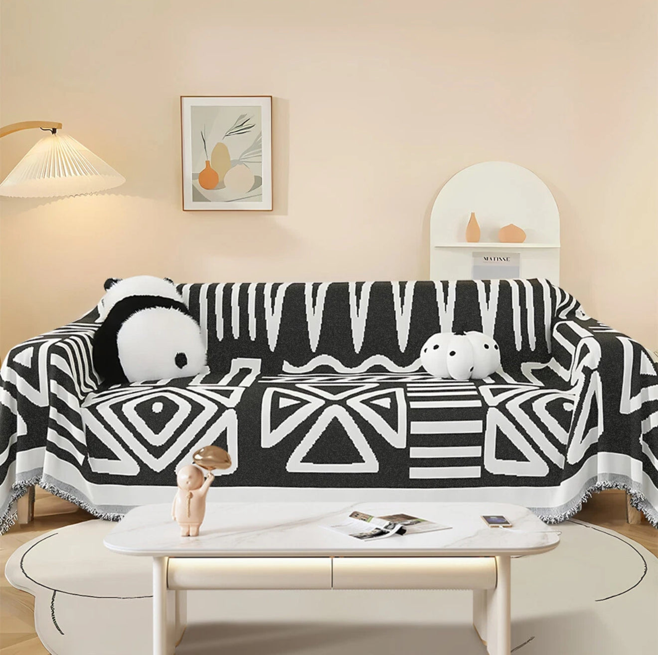 Couch Cover Midnight Black