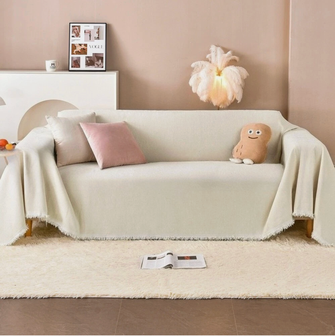 Couch Cover Silky Sands