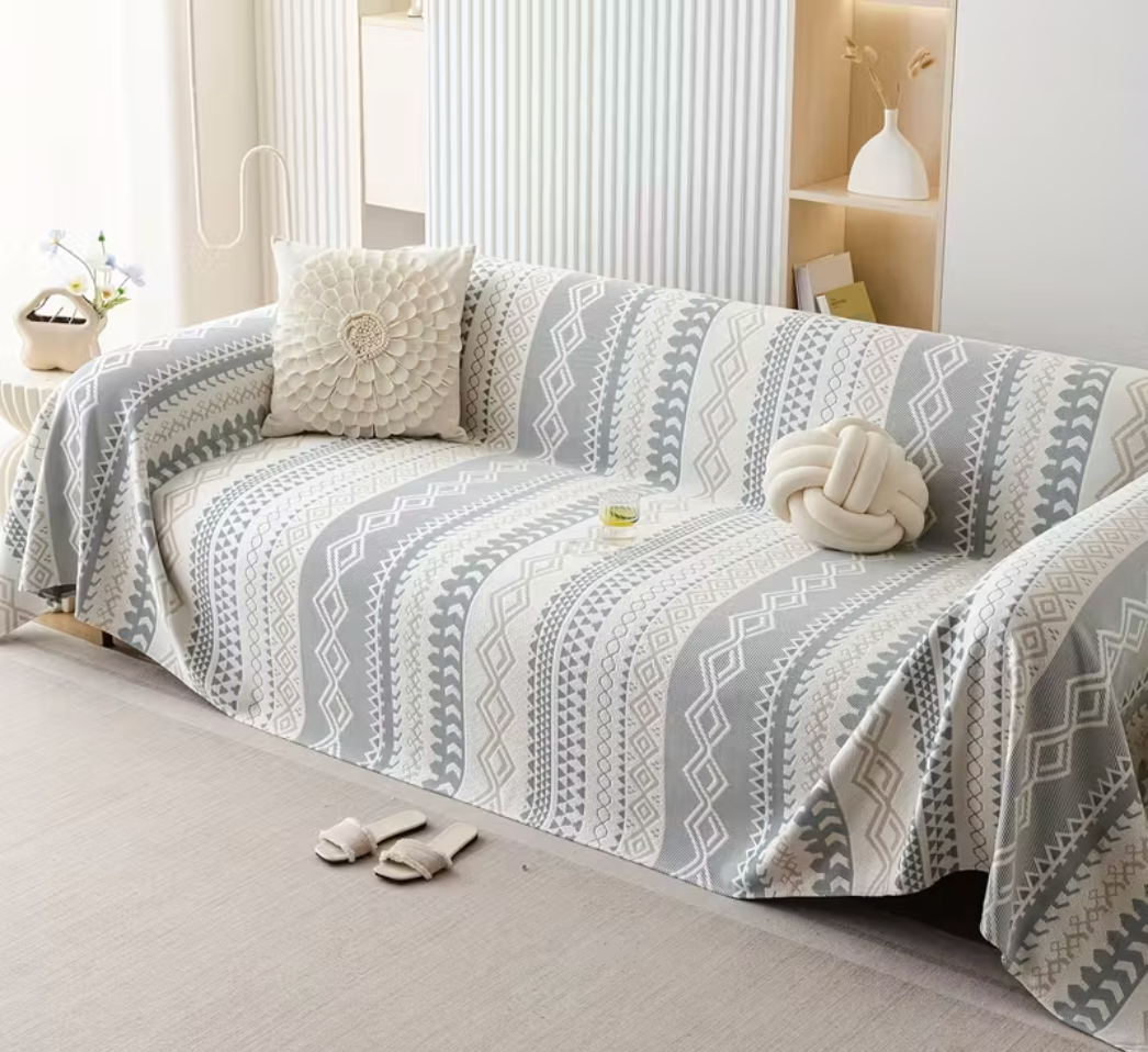 Couch Cover Egyptian Blue