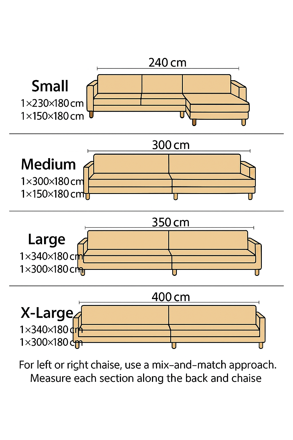 Couch Cover Crème Coffee