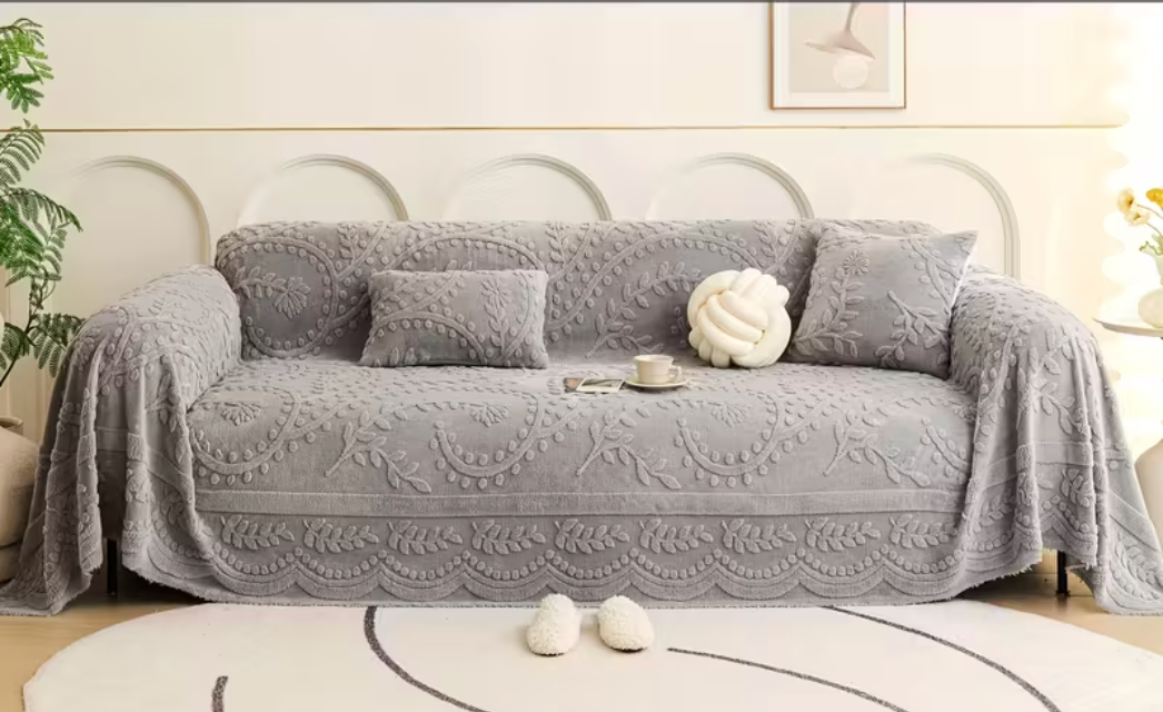Couch Cover Pebble Grey