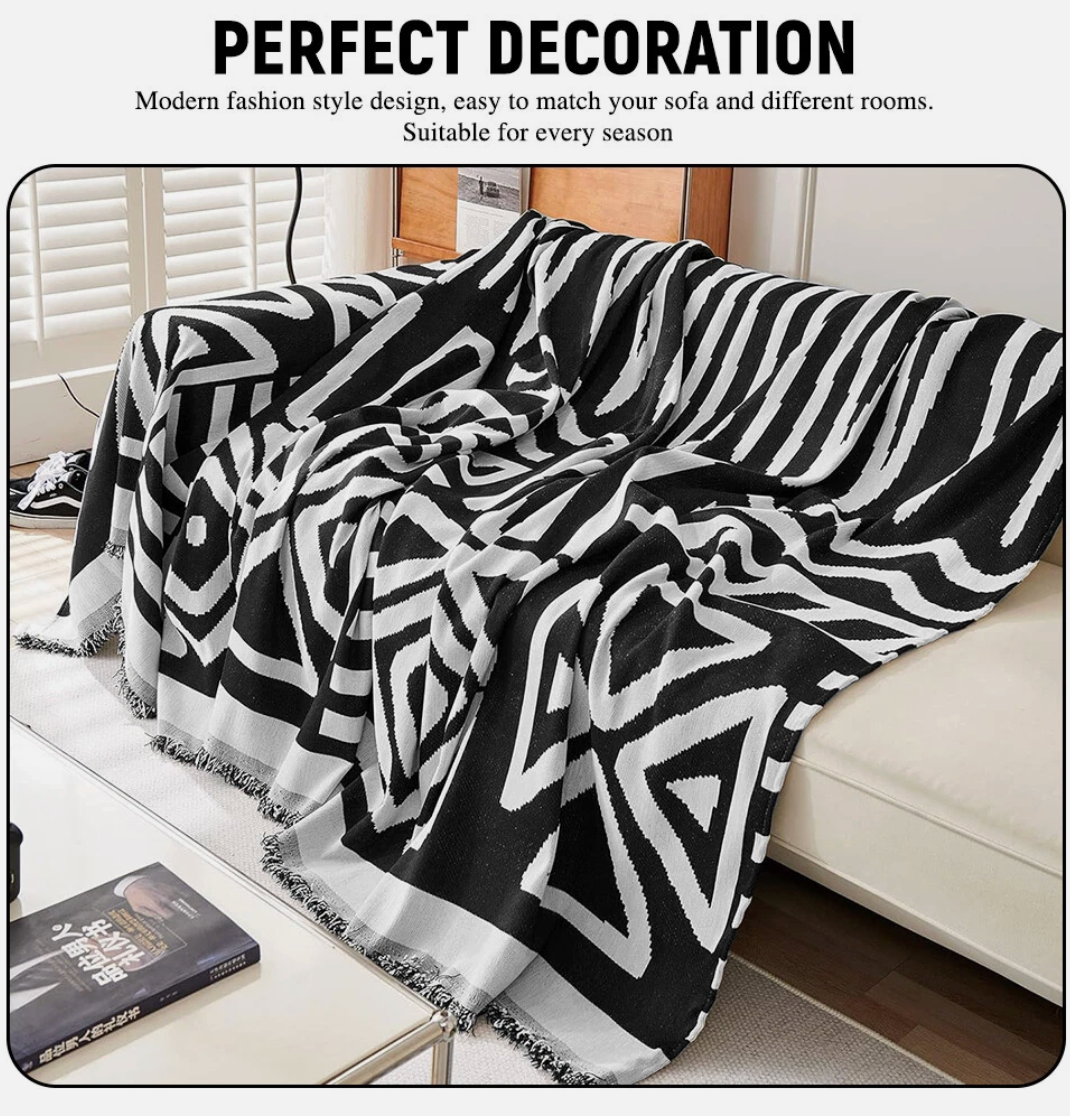 Couch Cover Midnight Black